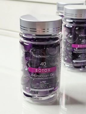 Kormesic Botox Moroccan Oil Multivitamin vlasové sérum 40 kapslí