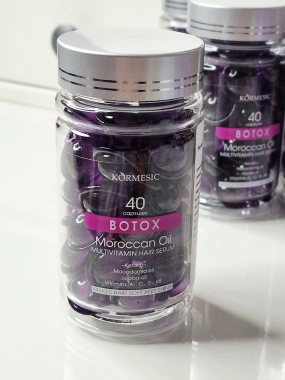 Kormesic Botox Moroccan Oil Multivitamin vlasové sérum 40 kapslí