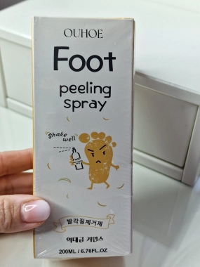 Foot peeling spray sprej na odstranění tvrdé kůže