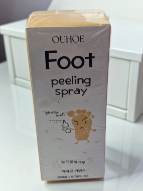 Foot peeling spray sprej na odstranění tvrdé kůže