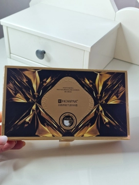 HOMPAR hydratační a vyživující BB krém Cushion BB Cream 2x 15g