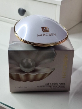 Mercilen Pearl Brightening and Nourishing Air Cushion Cream 15g ROZBALENO