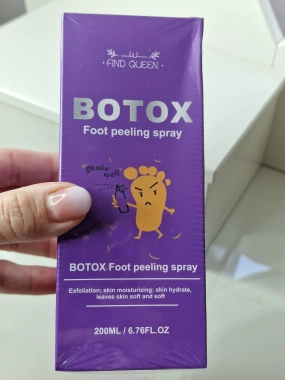 Botox Foot Peeling Spray sprej na odstranění tvrdé kůže
