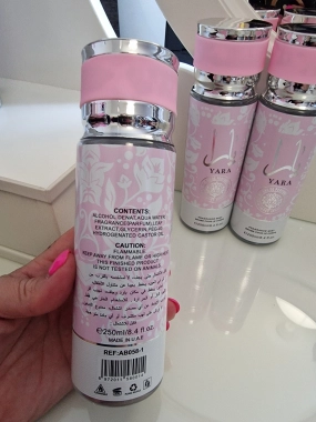 Parfémovaná tělová mlha tělový sprej Yara 250 ml