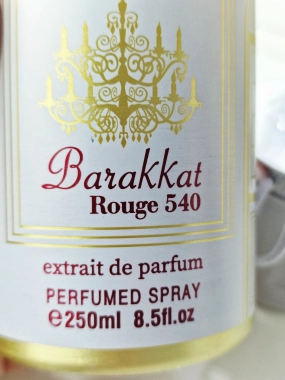 Parfémovaný deodorant inspirováno Barakkat Rouge 540 250ml