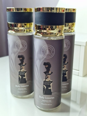 Tělová mlha Body Luxuries inspirováno Lattafa His Confession 250ml