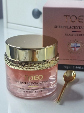 TOEO elastický krém s výtažkem z ovčí placenty 70g ROZBALENO