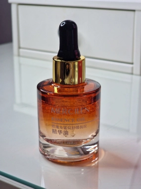 Mercilen zklidňující a vyhlazující esenciální olej na vrásky s růžovým skvalanem 30ml ROZBALENO