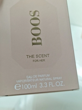 Parfémovaná voda BOOS inspirováno Hugo Boss The Scent For Her 100 ml ROZBALENO