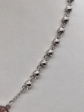 Růženec stříbrný 41g