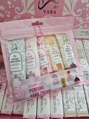 Yara Bosuya Perfume Hand Cream krém na ruce Set 5x30g