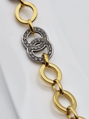 R13 Luxusní dámský náramek na ruku zdobený chirurgická ocel