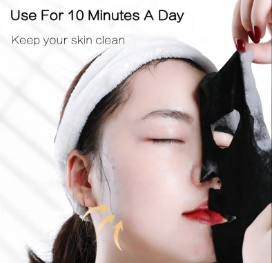 MENGXILAN čisticí bublinková maska s obsahem černé mořské soli