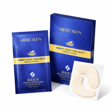 MERCILEN kolagenová maska s extraktem z ptačího hnízda 4,5 g × 5 párů