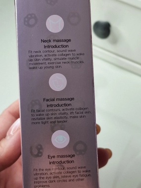 Vibrační Meow Paw liftingový masážní přístroj na obličej a krk /na baterie/