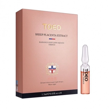 TOEO Sheep Placenta Extract – regenerační ampule na pleť  s etraktem z ovčí placenty