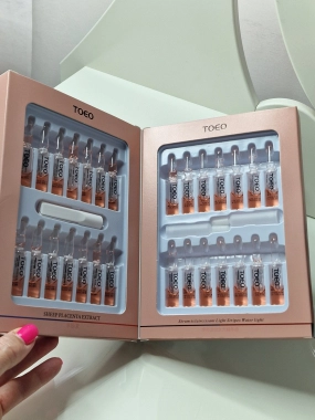 TOEO Sheep Placenta Extract – regenerační ampule na pleť  s etraktem z ovčí placenty