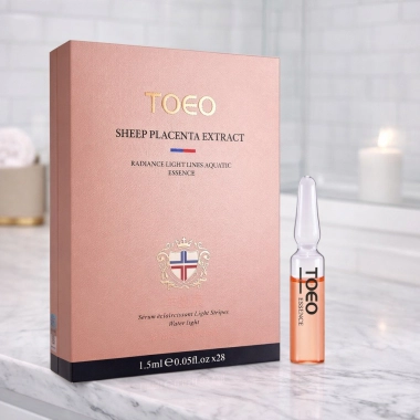 TOEO Sheep Placenta Extract – regenerační ampule na pleť  s etraktem z ovčí placenty