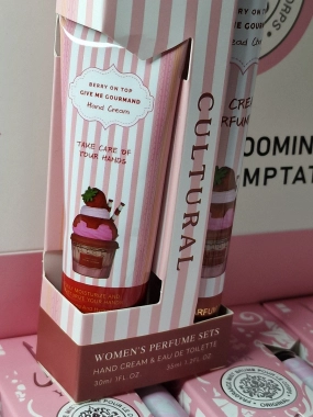 Hand Cream & Eau de Toilette Give Me Gourmand Berry 35 ml + 30 ml