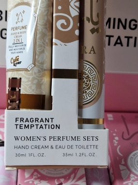 Hand Cream & Eau de Toilette Yara Asad 35 ml + 30 ml