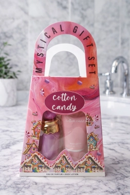 Cotton Candy – dárkový set (Eau de Parfum + Body Lotion) 30 ml + 60 ml