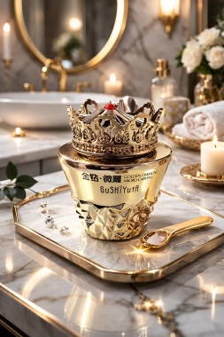 GUSHIYUTA Zlatý diamantový kompaktní liftingový mikrogravírovací krém 50 g