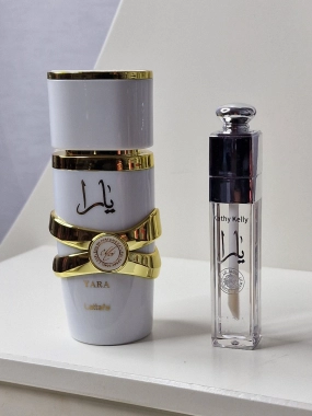 Kathy Kelly YARA – parfém & lesk na rty (dárková sada) Moi