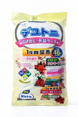 Vonné sáčky do šatníku a zásuvek – květinová vůně (48 ks) white