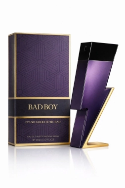 Pánská toaletní voda BADBOY Purple inspirováno Carolina Herrera 110 ml