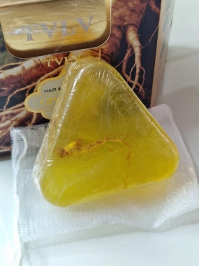 TVLV Ženšenová 2v1 kostka na vlasy i tělo 120 g