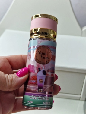 Parfémovaná voda tělová mlha inspirováno vůní Yum Yum 90 ml