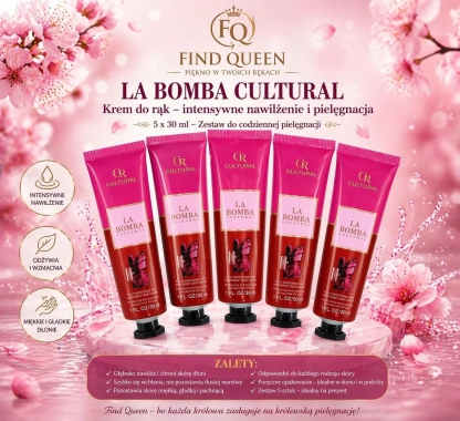 LA Bomba Cultural Hand Cream krém na ruce 5x 30 g