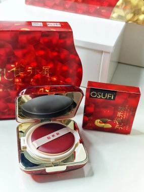 OSUFI luxusní krycí cushion make-up obohacený o aktivní kvasnicový extrakt 2x 18 g