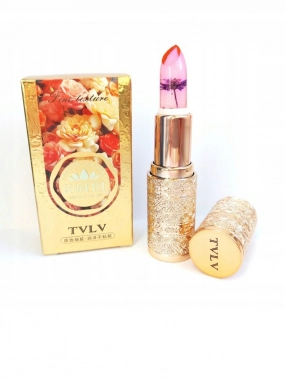 Rtěnka Dubaj s květem od TVLV Magic Color Lipstick