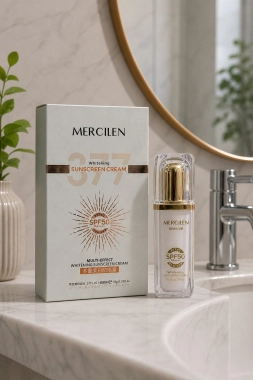 MERCILEN 377 Whitening Sunscreen Cream SPF50+ PA++++ opalovací krém
