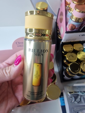 Parfémovaná voda tělová mlha inspirováno vůní Paco Rabanne 1 Million 90 ml