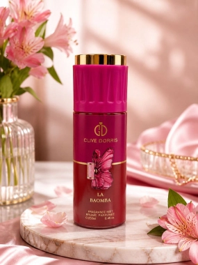 CLIVE DORRIS tělová mlha inspirováno Carolina Herrera La Bomba 250 ml