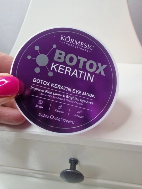 KORMESIC Botox Keratin hydrogelové polštářky pod oči 60 kusů