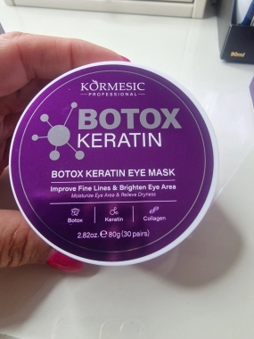 KORMESIC Botox Keratin hydrogelové polštářky pod oči 60 kusů