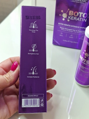 KORMESIC Botox vlasové tonikum s keratinem, kolagenem a biotinem pro regeneraci vlasů