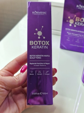 KORMESIC Botox vlasové tonikum s keratinem, kolagenem a biotinem pro regeneraci vlasů