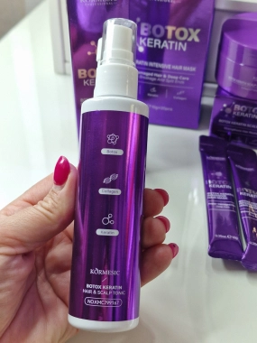 KORMESIC Botox vlasové tonikum s keratinem, kolagenem a biotinem pro regeneraci vlasů