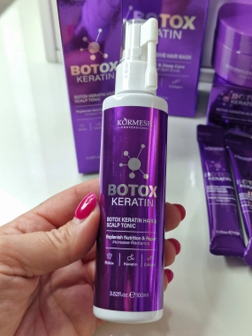 KORMESIC Botox vlasové tonikum s keratinem, kolagenem a biotinem pro regeneraci vlasů
