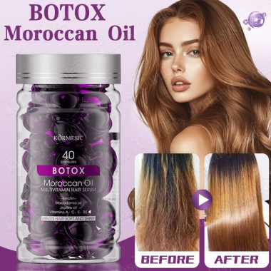Kormesic Botox Moroccan Oil Multivitamin vlasové sérum 40 kapslí