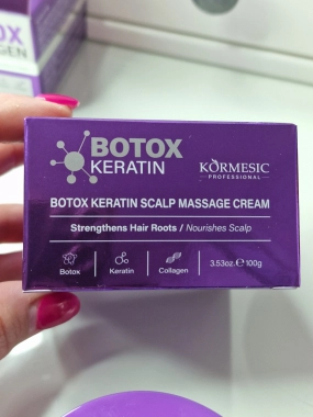 Kormesic Professional Botox Keratin Scalp Massage Cream masážní krém na vlasovou pokožku