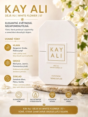 Parfémovaná voda inspirováno KAYALI Déjà Vu White Flower 57 100ml