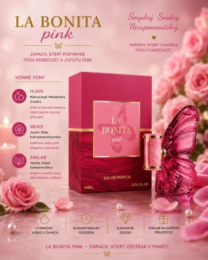 La Bonita Eau de Parfum – dámský parfém 90 ml  La Bomba