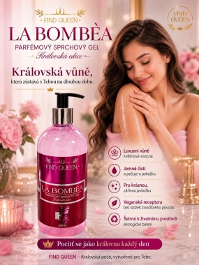 La Bombéa Scented Shower Gel Royale Edition – sprchový gel 500 ml inspirováno La Bomba