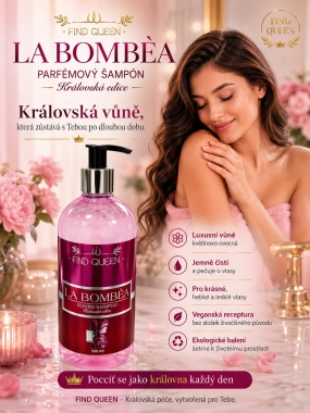 LA BOMBÉA – parfémovaný šampon na vlasy 500 ml inspirováno La Bomba