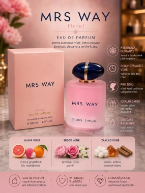 Parfémovaná voda MRS WAY inspirováno Giorgio Armani My Way 100 ml